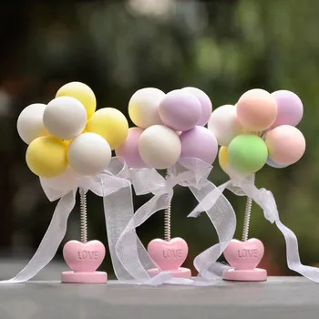 Macaron Spalvos Balionas Valentino Apdailos Micro Pasakų Sodo Figūrėlės Kūrybos Terariumai Amatų Miegamasis Darbalaukio Automobilių Puošimas