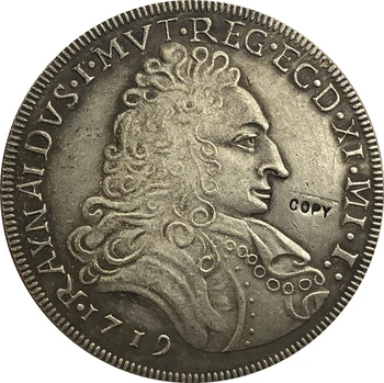 Italijos narių 1719 1 Ducato - Rinaldo I kopijuoti monetas