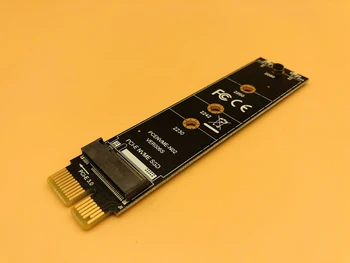 M. 2 NVMe SSD PCI-E, PCI Express 3.0 x1 M Klavišą Jungties Adapteris Aukšto Greičio Išplėtimo Kortelės Palaikymas 2230 2242 2260 2280 Dydis M. 2 SSD