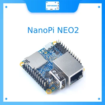 Draugiškas NanoPi NEO2 Allwinner H5 Plėtros Taryba Keturių Branduolių 64 bitų A53 Gigabit Tinklo Ubuntu, DietPi