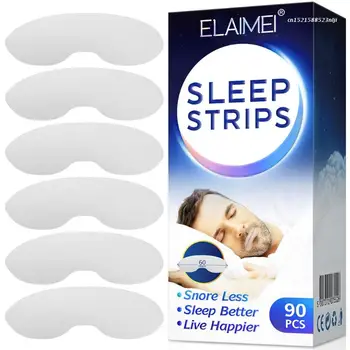 Miego Juostelėmis Advanced Švelnus Nagų Juosta Geriau Nosies Kvėpavimo Nakties Miega Burną, Kvėpavimo,ir Garsiai Knarkimas